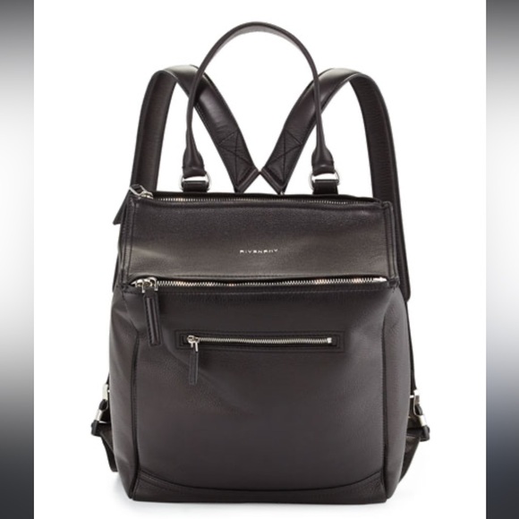 Givenchy Pandora Large Black Calfskin Leather Backpack. - Picture 10 of 14